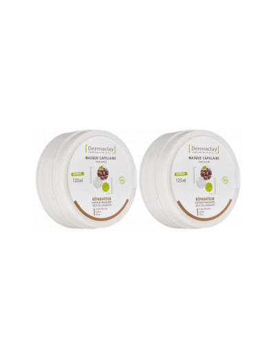 Lot de 2 masque capillaire réparateur 2 x 125ml