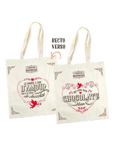 Totebag Love Collection (Recto/Verso)