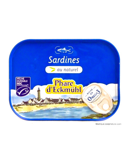 Sardines au Naturel 135g