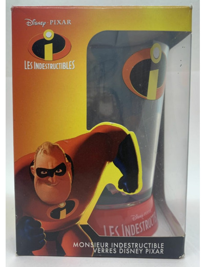 VERRE DISNEY PIXAR LES INDESTRUCTIBLES de chez AUCHAN