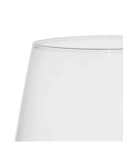 Verre petit oiseau multicolore 12x10x10cm