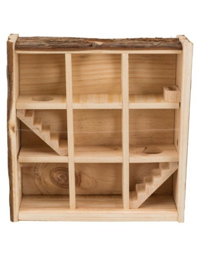 Tour de jeu pour petits rongeurs - 30x30x10cm