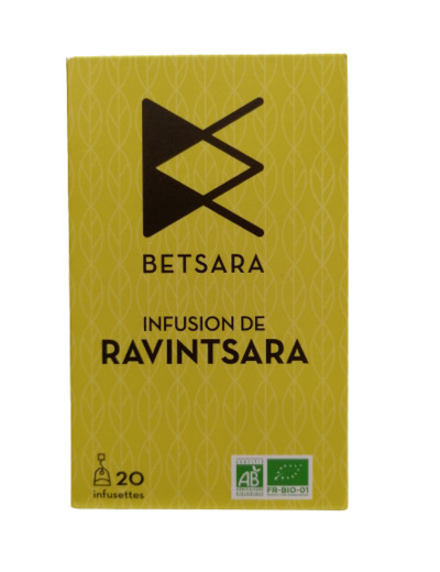 Infusion de Ravintsara bio-20 infusettes-Betsara