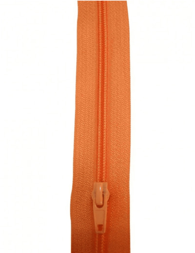 Fermeture à glissière le mètre en 5mm Orange 271