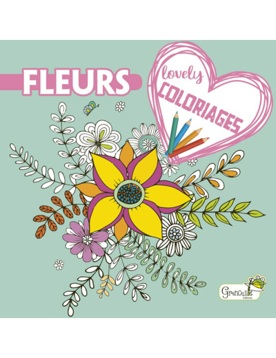 Coloriage Fleurs Lonely coloriage