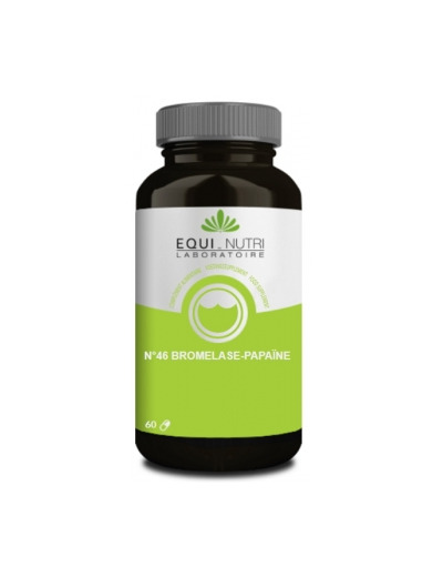 Bromelase Papaïne n°46 60 gélules végétales