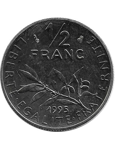 FRANCE 1/2 FRANC ROTY 1995 SUP/NC