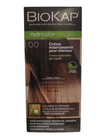 Crème nutricolor éclaircissante 0.0-140 ml-Biokap