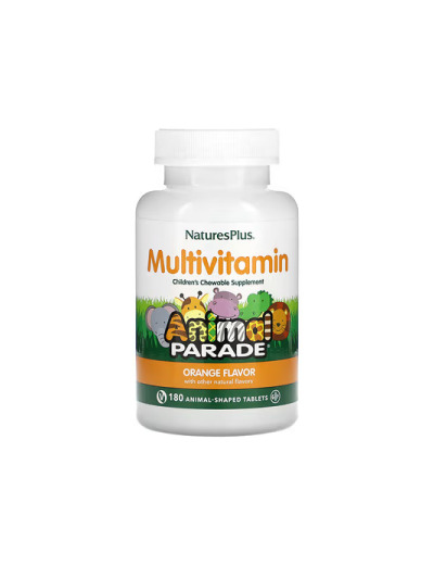 Multivitamines et minéraux Animal Parade Orange 60 comprimés