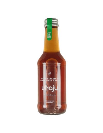 Boissons Gazeuse Fraise Basilic 25cl Bio