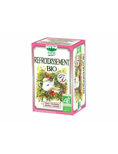 Tisane refroidissement bio-20 sachets-Romon Nature