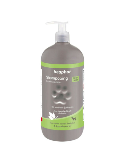 Shampooing premium Empreinte - Doux tous pelages extraits naturels de réglisse & de protéines de blé - 750 ml