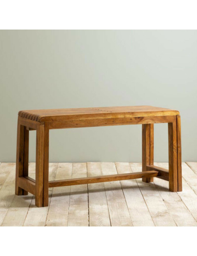 Banc extensible bois Acacia 46x148x35cm
