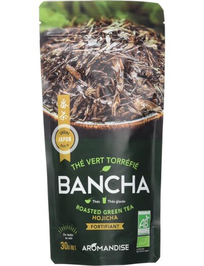 The vert torrefie Hojicha 40g Aromandise