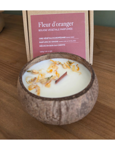 BOUGIE COCO Fleur d'Oranger