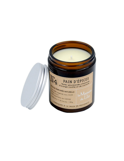 Bougie parfumée pain d'épice 140g