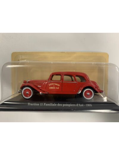 CITROEN TRACTION 11 FAMILIALE DES POMPIERS D'AZE 1955 1/43