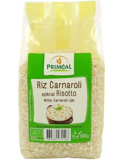 Riz risotto carnaroli blanc 500g Primeal