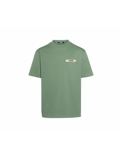 Jacquemus Le t-shirt Gros Grain Khaki