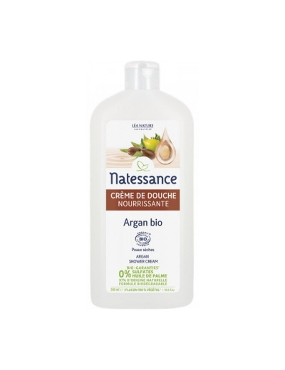 Crème de douche nourrissante argan bio 500ml