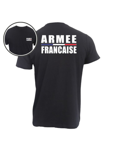 T-shirt Armée Française (noir)