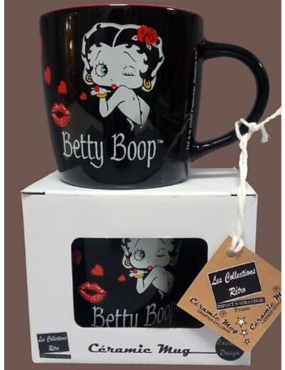Mug céramique Betty Boop Kiss - 340 ml - MUGC19001