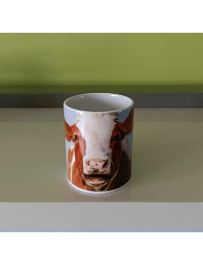 Mug blanc céramique - Vache