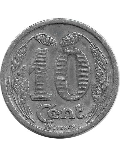 27 EURE - EVREUX 10 CENTIMES 1921 TTB-