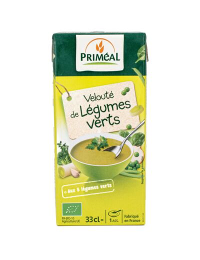 Velouté de Légumes Verts Bio 33cl