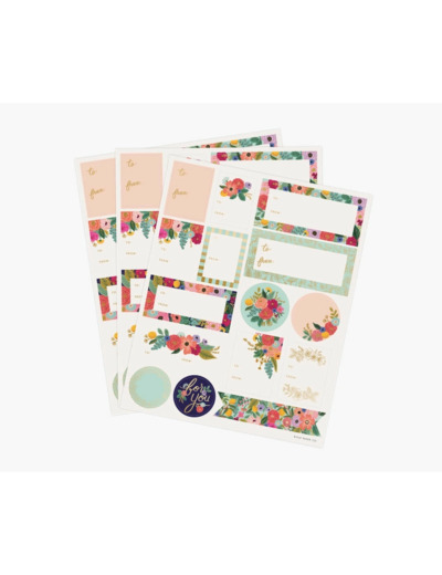 Etiquettes Garden Party - Rifle Paper