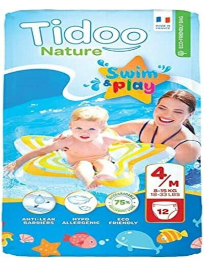 CULOTTES DE BAIN T4 8-15KG (12) Tidoo Nature