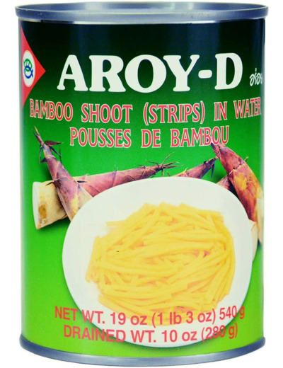 AROY-D Pousses de Bambou Lamelles 0.54 kg 1 Unité