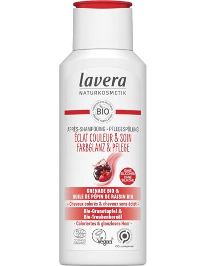 Apres shampooing eclat couleur soin200ml Lavera