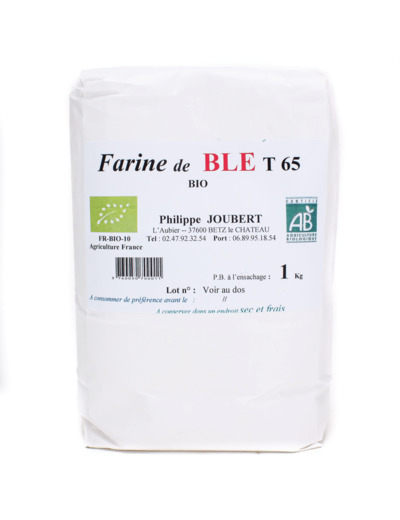 Farine Blé T65 Blanche Bio 1kg