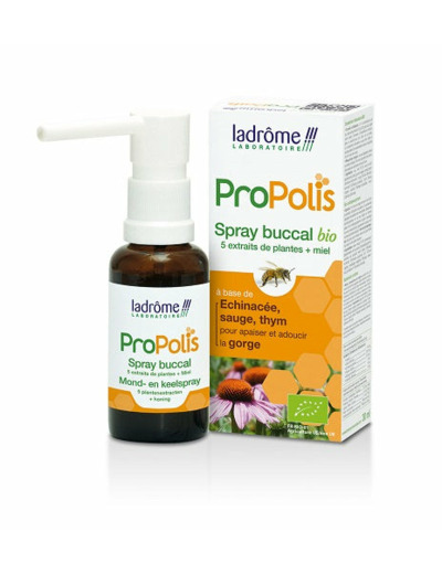 Spray buccal Propolis bio-30 ml-Ladrôme