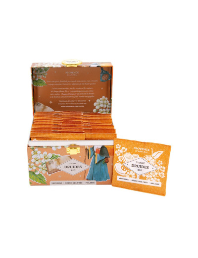 Tisane des Druides Biologique 20 sachets Coffret métal