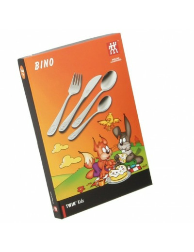 4 COUVERTS POUR ENFANTS EN INOX BINO