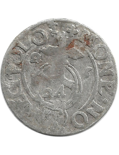 POLOGNE - SIGISMUND III 3 POLKER argent 1623 0gr75 TB