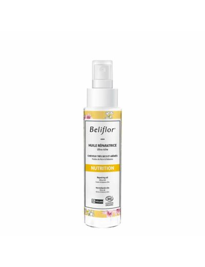 Huile réparatrice nutrition Bio-125 ml-Beliflor