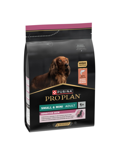 PRO PLAN Chien Small&Mini Adult Sensitive Skin Saumon - 3KG