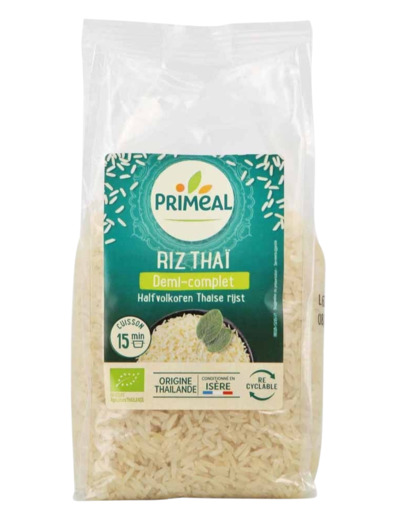 Riz thaï demi complet Bio-500g-Priméal
