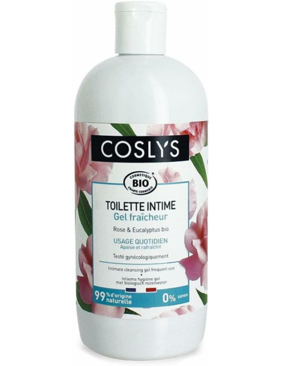 Gel intime usage quotidien 500ml Coslys - Douceur intime