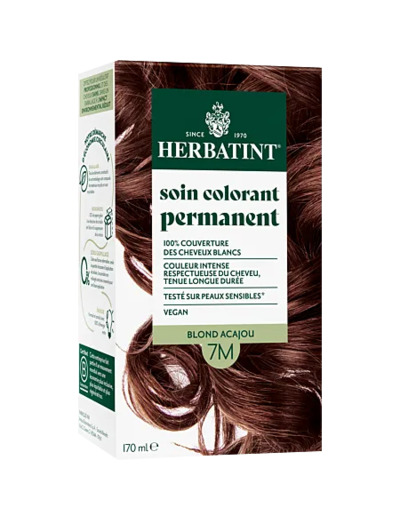 Coloration Blond Acajou-7M-170ml-Herbatint