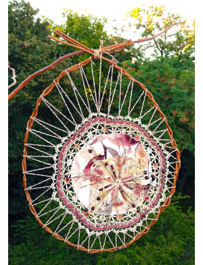 suspension décorative en saule