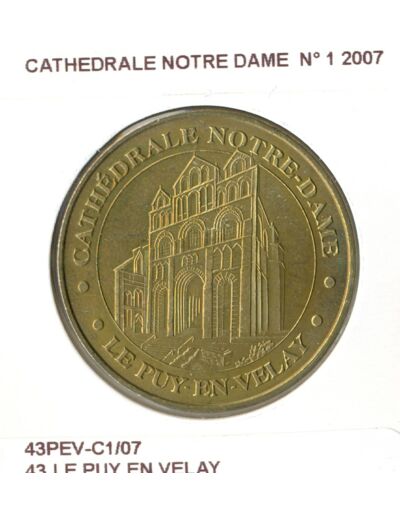 43 LE PUY EN VELAY CATHEDRALE NOTRE DAME N1 2007 SUP-