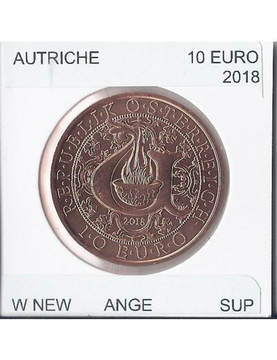 AUTRICHE 2018 10 EURO  ANGE  SUP