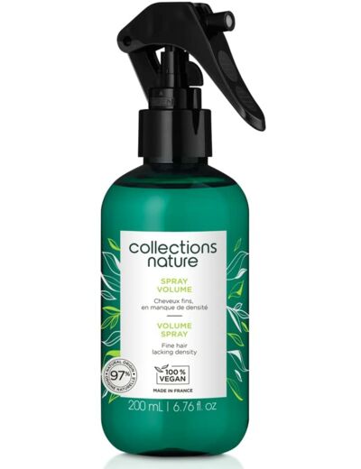 COLLECTIONS NATURE Spray Volume sans rinçage pour cheveux fins en perte de densité