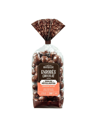 Perles Petillantes Chocolat Au Lait Sachet 200G