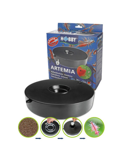 HOBBY, Kit d’élevage complet pour nourriture vivante Artemia