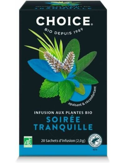 Tisane soiree tranquille 20x2g Choice